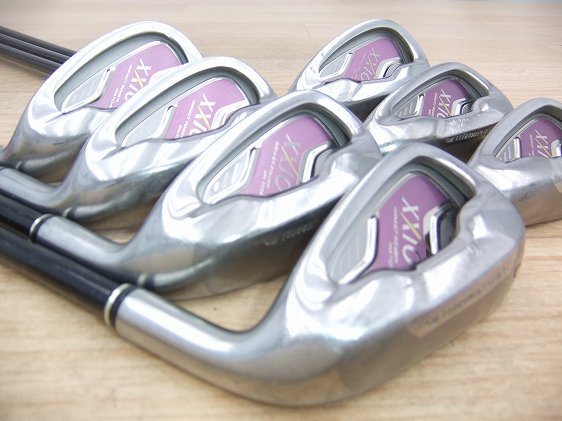 女性用 ダンロップ●新ゼクシオ XXIO6 7本 MP600（a1-14-16）