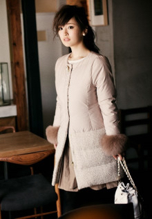 アプワイザーリッシェ 2way切り替えコート ブラック