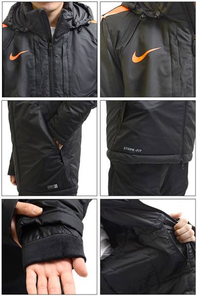 ナイキ コート ジャケット ストームフィット　ミッドフィル　M