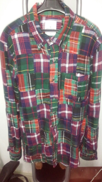 ユニフォームエクスペリメントuniformexperimentネルシャツ３