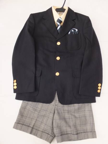 フォーマルスーツ5点セット130ｃｍ　コシノヒロコブレザー