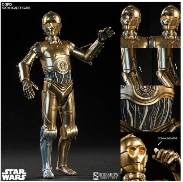 ◎サイドショウ/C-3PO/スターウォーズ/ヒーローオブレベリオン サイド 