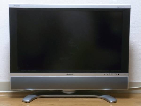 シャープ 32型液晶TV AQUOS LC-32AD5 リモコンB-CAS付 2005年製