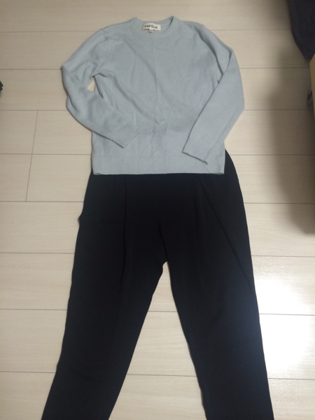 ☆ENFOLD エンフォルド　パンツ ニット 2点セット☆