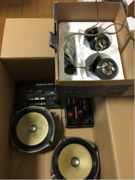 carrozzeria カロッツェリア TS-V07A ミッドのみ　4個セット カロッツェリア TS-V07A スピーカー ツイーター セット 【公式通販】