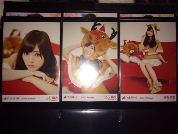 乃木坂/2013.クリスマス/会場 特典 生写真 白石麻衣