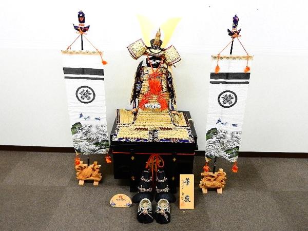 1540/●*ミニ甲冑 大越忠保 華巌 武具 五月人形