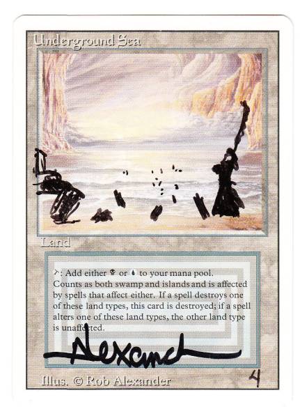 ○即決○ RV Underground Sea(英語、サイン) その4 Magic: The