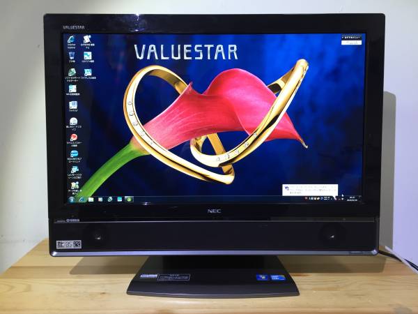 NEC VALUESTAR W デスクトップ ファインブラック パソコン・周辺機器 【美品】TVパソコン PC-VW770CS6B Core i5 Win7 地デジ,CS,BS FULLHD 23インチ A27 NEC VALUESTAR W デスクトップ ファインブラック パソコン・周辺機器 【美品】TVパソコン PC-VW770CS6B Core i5 Win7 地デジ,CS,BS FULLHD 23インチ A27