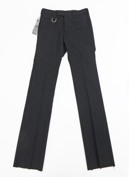 ◆新品同様【Roen ロエン】ストライプパンツ ブラック 27