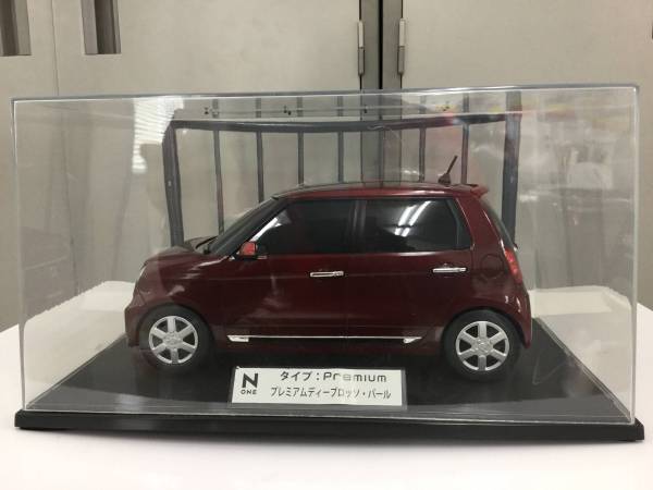 1/12 ホンダ N-one カラーサンプル　ミニカー　プレミアムディープロッソ N-ONE 1⁄12 | ホンダ エヌワン カラーサンプル プレミアムブルームーン