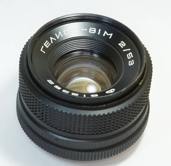 ロシア Arsenal製 HELIOS-81M 2/53 Biotar型 Nikon Fマウント3N