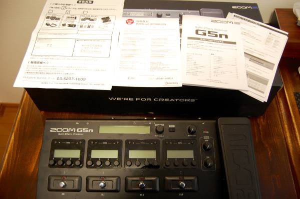 美品 ZOOM G5n　即決！