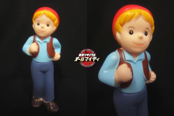 ニルスのふしぎな旅 ニルス ソフビ NHK 学研 ■