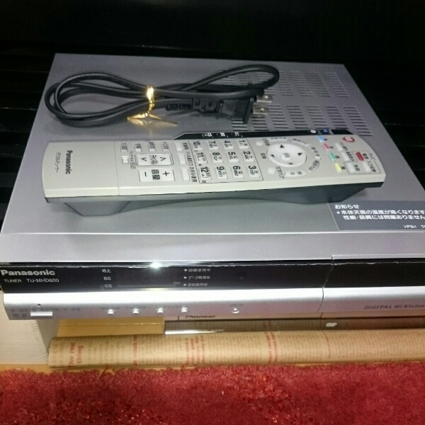 Panasonic 地上 BS 110度CSデジタルチューナー TU-MHD600 Panasonic