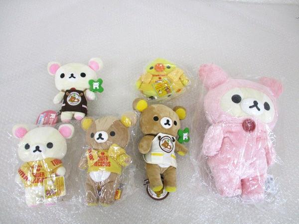 現状 リラックマ，キイロイトリ等 ぬいぐるみ/ストア限定 [梱0.2]