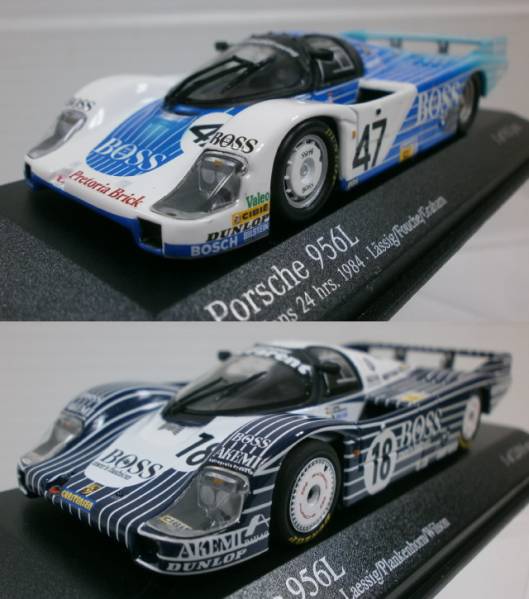 1/43 ポルシェ 956L BOSS カラー 2台セット (3333-46)