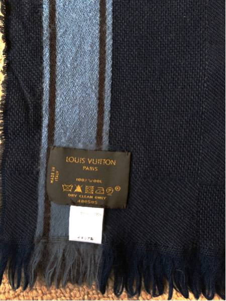 正規品 LOUISVUITTON ロゴマフラー エシャルプメサジェ ヴィトン Louis