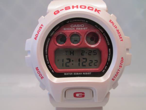 G-SHOCK DW-6900 モジュールNo.1289 パールホワイト 蠍 美品