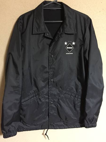 FCRB 14AW コーチジャケット coach jacket 黒 長瀬着