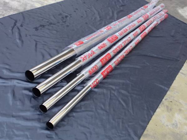 SUS304ステンレスパイプ70φパイ薄管100cm