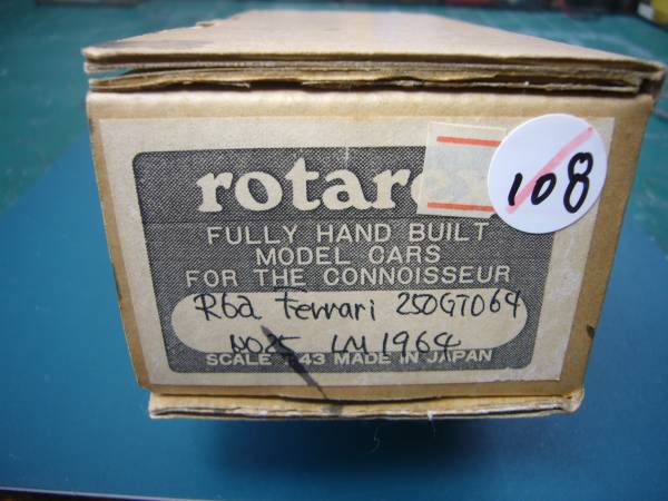 1/43 ロタレックス　フェラーリ250GTO LM64　No25 R6a