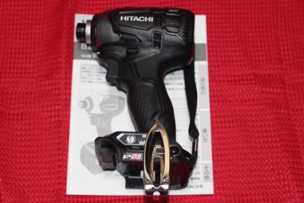 ♪新品　日立 18V充電式インパクト WH18DDL2(NN)(黒・本体)