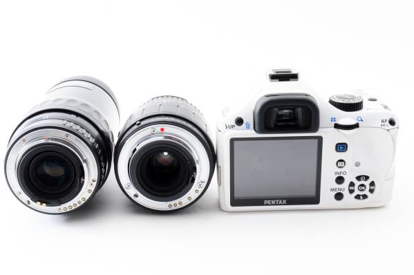 ☆極上美品☆ペンタックス Pentax K-x ダブルレンズ ☆極上美品＆すぐ