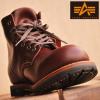 Alpha Industries 本革ブーツ グッドイヤー 27.0cm 70044 DBR /