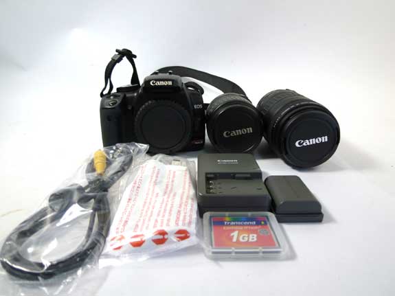 カメラ Canon EOS kiss DigitalX 一眼レフ a4952