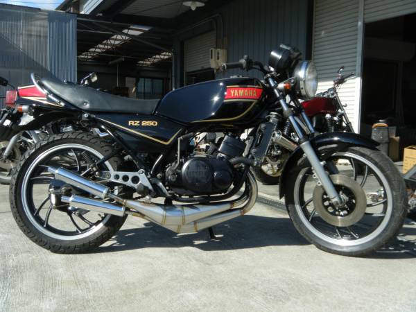 RZ250/350用 ステンレス クロス右2本出しストリートチャンバー RZ250