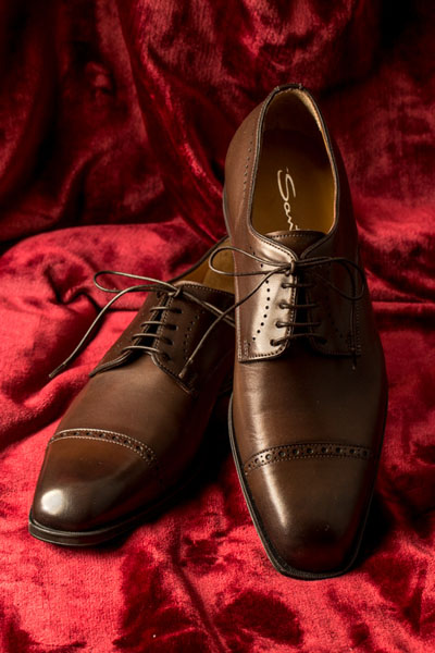 ☆Santoni☆サントーニ13399メダリオンストレートチップ茶7①
