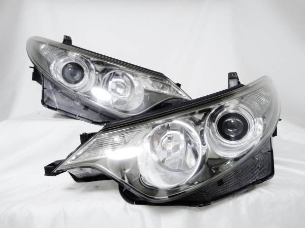 BY6034 エスティマ 50 前期 HID ヘッドライト ヘッドランプ 左右 良品