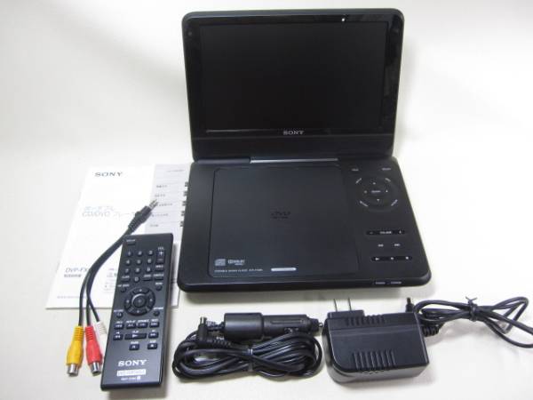 ＊SONY ポータブル CD/DVDプレーヤー DVP-FX980 中古美品