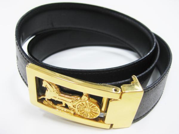 ☆セリーヌ/CELINE 婦人レザーベルト 62cm-72cm 中古品☆
