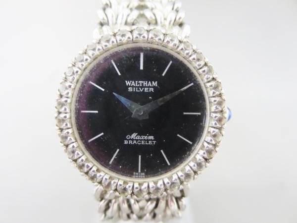 ウォルサム MAXIM 925 シルバー レディース 手巻き 中古4神08