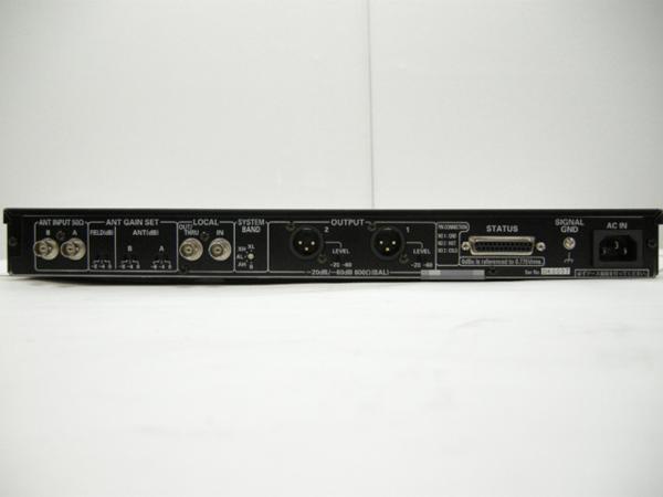 RAMSA WX-R822 800MHz帯 ワイヤレス受信機（2波用） 中古 ホビー