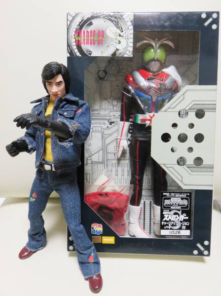 最安値，安い】 メディコムトイ/RAH仮面ライダーストロンガー 城茂 赤 
