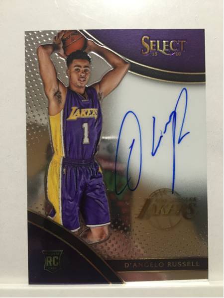 D'Angelo Russell 2015-16 Panini Select Rookie Auto /199