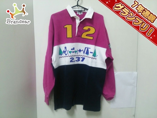 シナコバ 長袖ポロシャツ L メンズ 美品 マルチ SINACOVA
