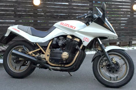 GSX750S 3型 KATANA 良い感じのヤレ感有車両 GSX750S3型