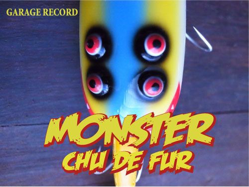 ガレージ レコード CHU-DE-FUR　モンスター 【定形外送料140円】