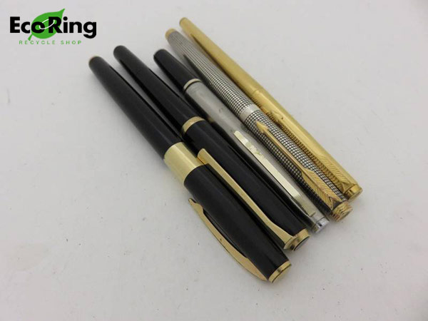 1円 パーカー セーラー ペリカン他 万年筆 計5点セット BR372