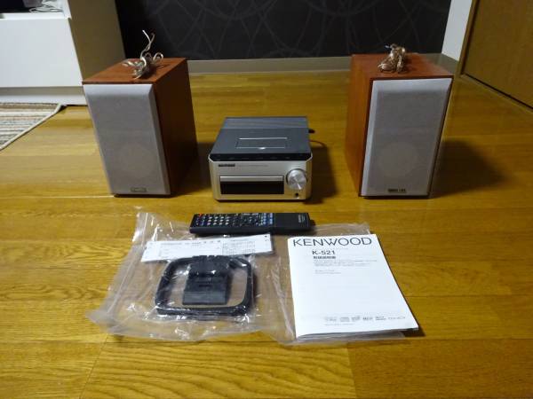 KENWOOD コンパクトオーディオシステム CD/MD/USB/iPad KENWOOD