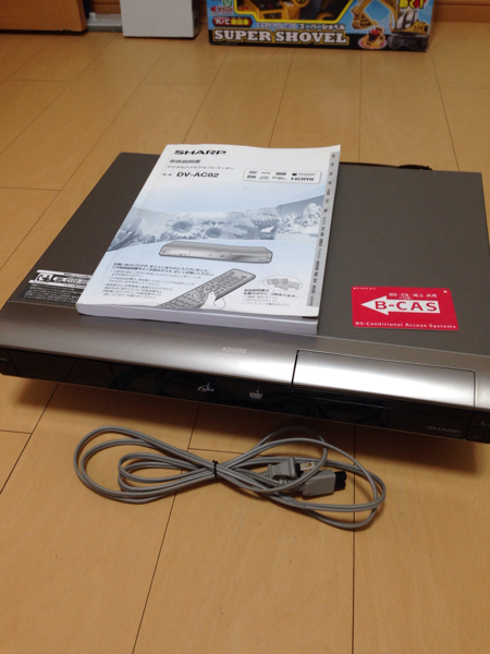 SHARP HDD レコーダー DV-AC82 DVDレコーダー HDD内蔵 【公式通販】