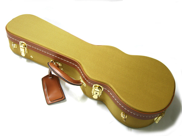 RA■1円♪コンサートウクレレ用ハードケース/ツイード