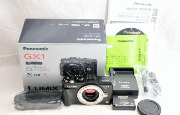 ☆極美品☆パナソニック PANASONIC LUMIX GX1 X ボディ カメラ、光学