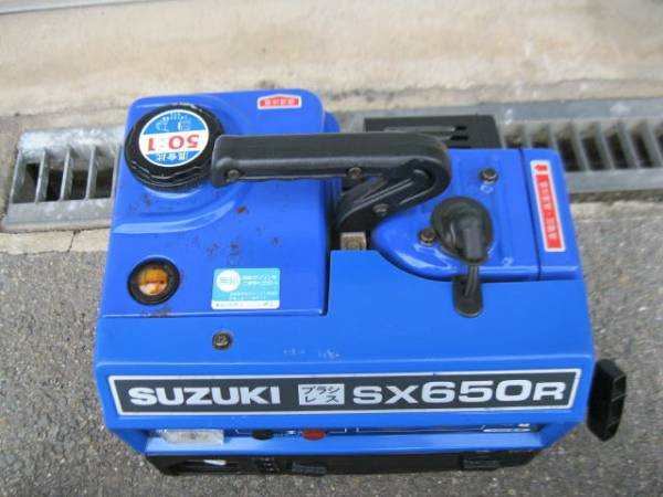 スズキ発電機 SX650R ブラシレス ポータブル発電機