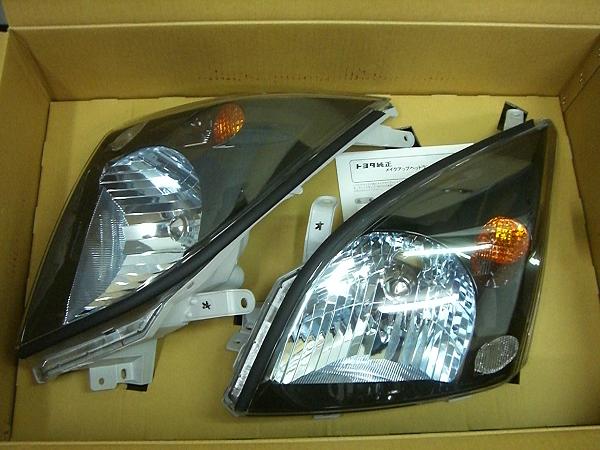 120系前期プラド用 『トヨタ純正メイクアップヘッドランプ』新品
