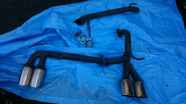 MH21 3型～ 爆音皇帝 4本出しマフラー 